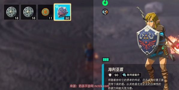 王国之泪海利亚盾最好的词条是什么