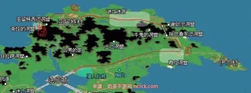 魔力宝贝狗洞在哪?